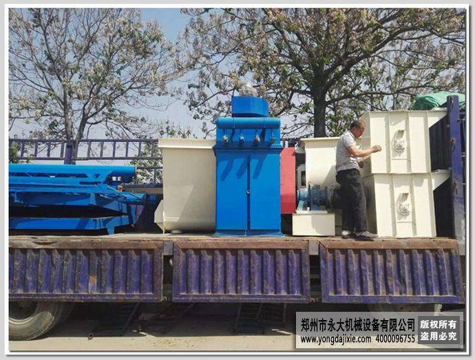 自动型干粉砂浆生产线发往南阳金博威保