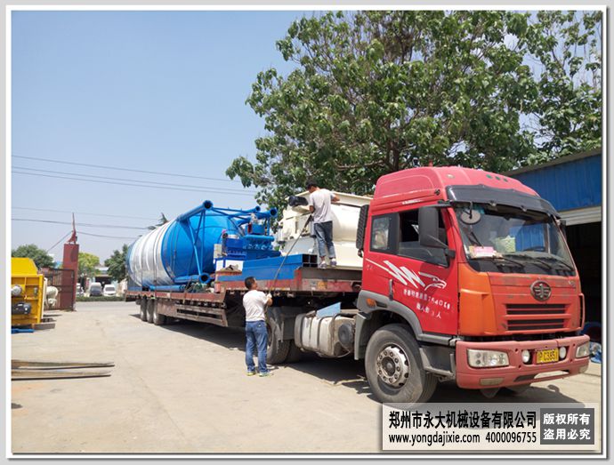 全自动干粉砂浆生产线发往杭州