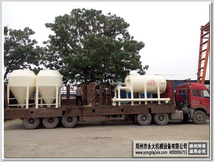 5m³干粉搅拌机发往天津三棵树