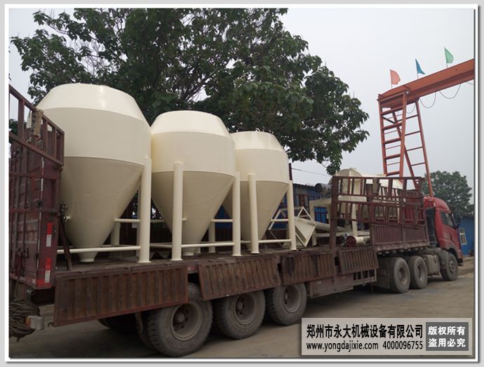 5m³干粉搅拌机发往天津三棵树