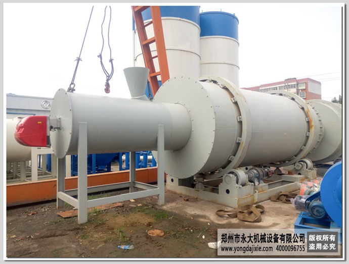 郑州永大机械沙子烘干机推行天然气新能源